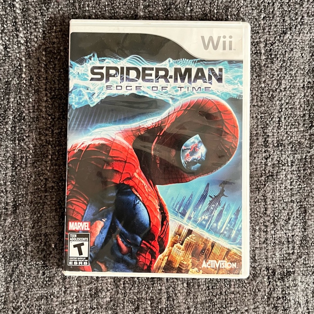 Spiderman: Edge Of Time Nintendo Wii Game